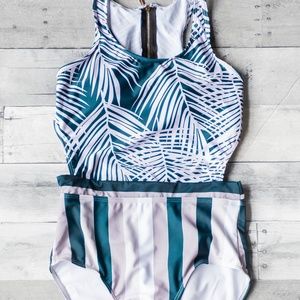 Lalou Breezy Palm Monokini